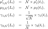 Equations 1-4